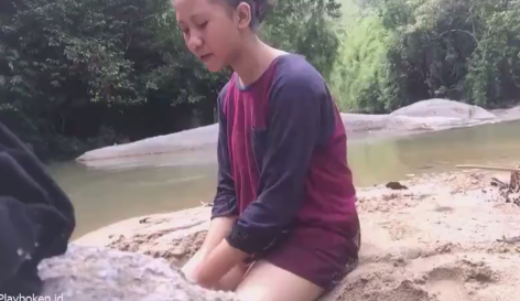 Toge Jepang Desah Mandi Basah Nakal